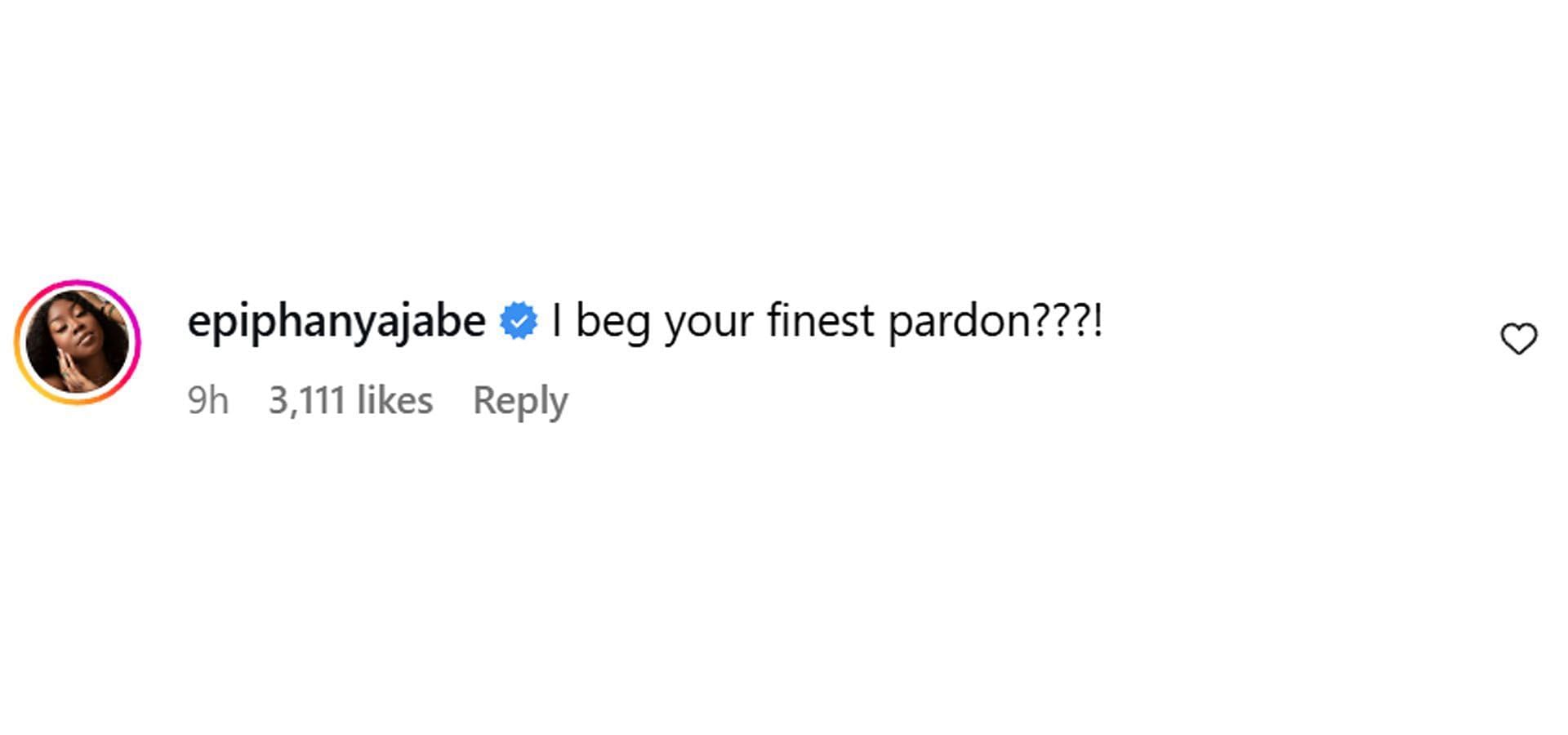 A comment reacting to the news (Image via Instagram/@theshaderoom)